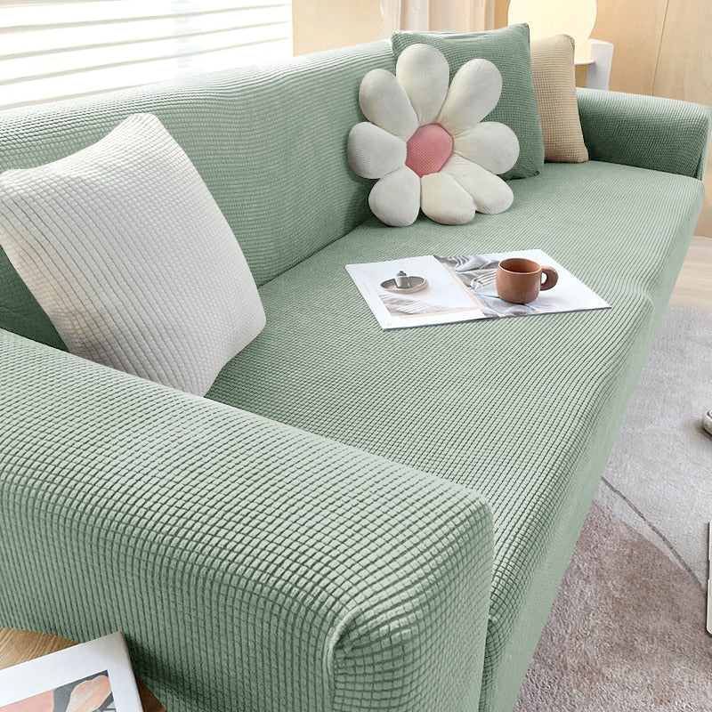 Comfort Fit Sofa Slipcover | Elastisch, morsbestendig, modern ontwerp Geniet van een perfecte pasvorm die je bank moeiteloos beschermt en verfraait.