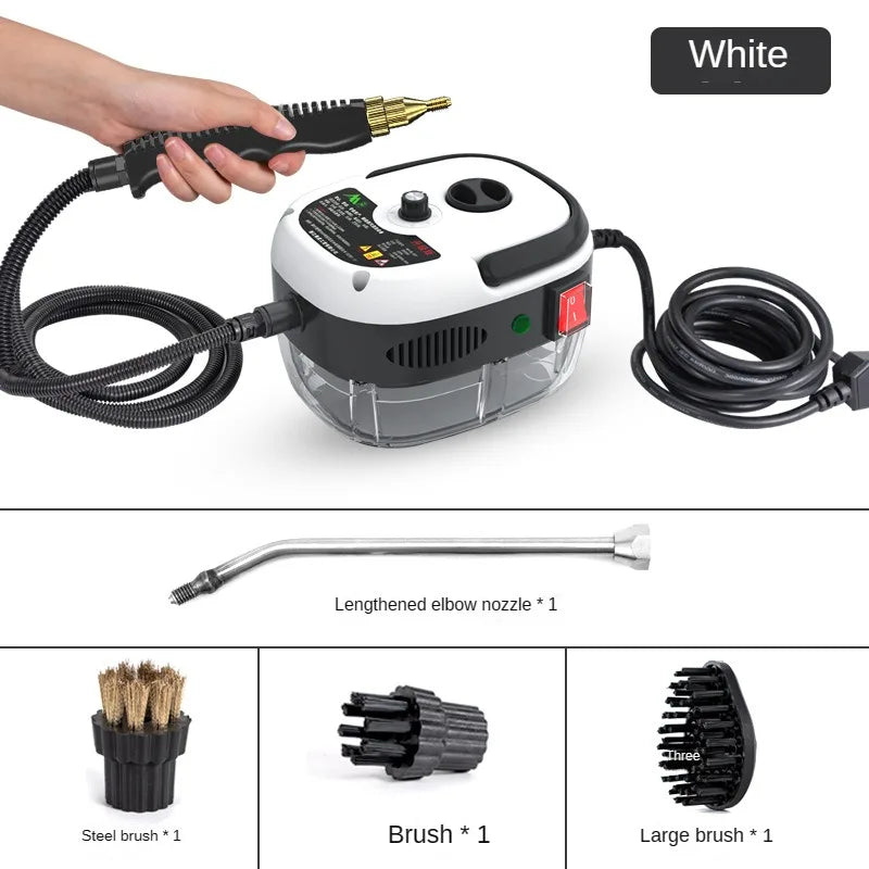 Stoomreiniger STEAMVOLT | 2500W Hoge Druk | 3 Bar Stoomkracht | Voor Keuken, Badkamer & Huis