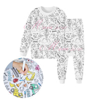 Artisano Luxe DIY Pyjama Set | Kleurrijke en creatieve pyjama set voor kinderen om hun eigen unieke slaapkleding te ontwerpen, perfect voor fantasierijk spel en artistieke expressie.