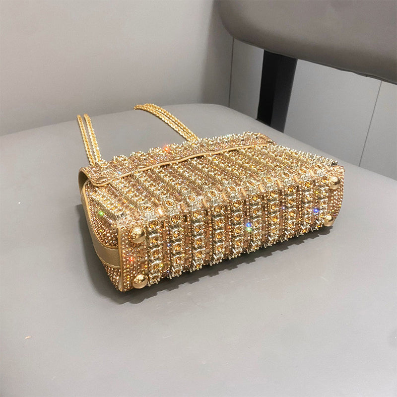 50% KORTING TIJDELIJK | DazzleClutch™ | Strass-beklede avondtas voor vrouwen