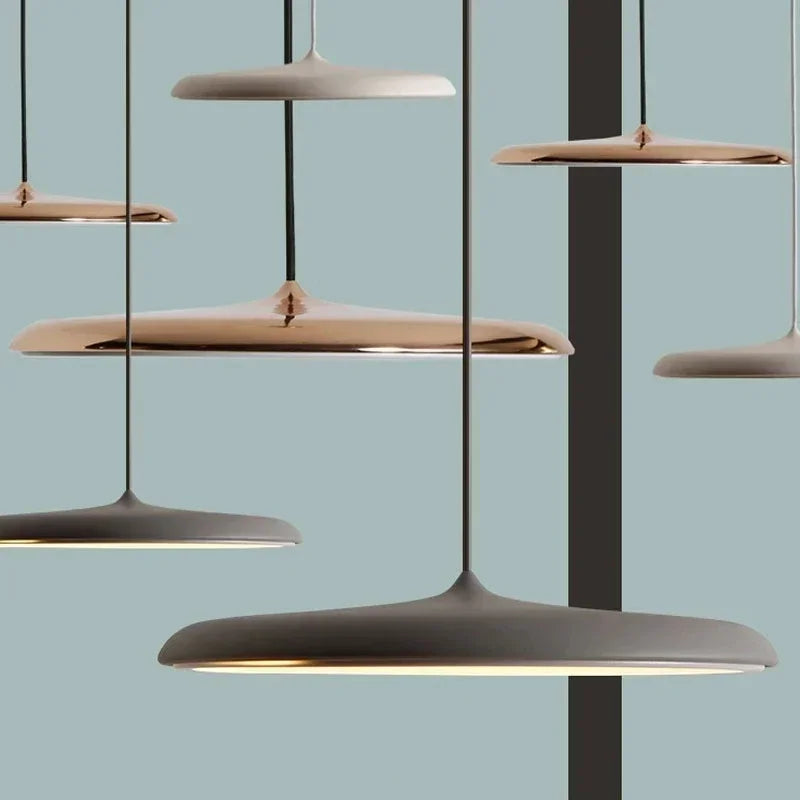 Moderne LED hanglamp – ultrafijne lampenkap, designverlichting voor woonkamer of eetkamer