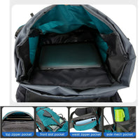 Alpivento 70L Trekkingrugzak | Waterdichte Campingrugzak met Regenhoes | Grote Outdoor Rugzak voor Wandelen, Bergbeklimmen en Reizen  Merk: