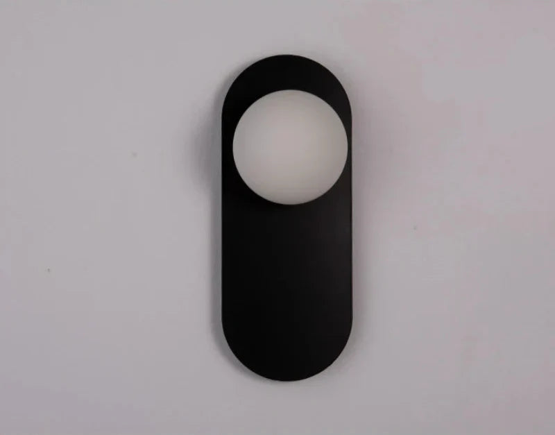 NoctisLume Ovale Muurlamp | Elegante en ruimtebesparende LED-armatuur voor slaapkamer, hal en leeshoek