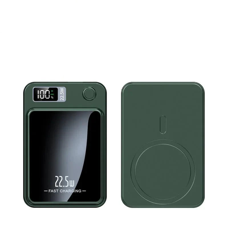 Draadloze Powerbank – 30000 mAh, 22.5W Snelladen & Magnetisch Ontwerp