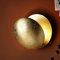 Decoratieve wandlamp geïnspireerd op de fasen van de maan - Roteren lampenkap 360°