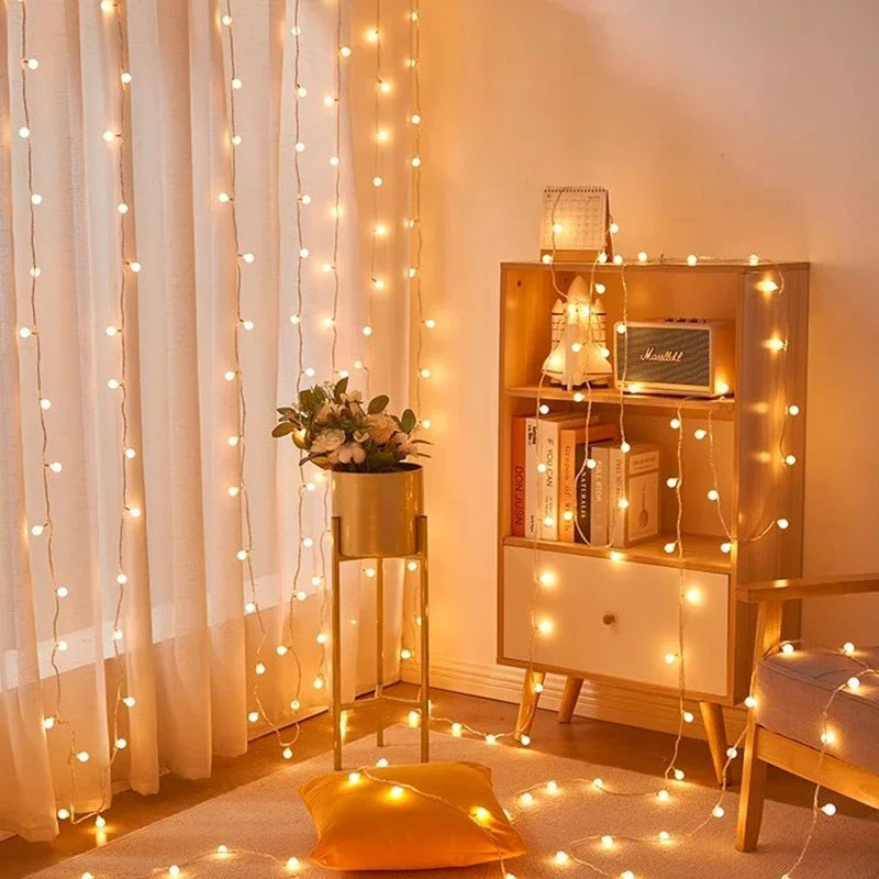 Starlight LED Lichterketting: Ideaal voor Binneninrichting, Buiten Kamperen en Zelt Sfeer