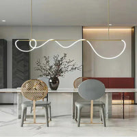 Lunara Moderne Plafond Chandelier Voor Woonruimtes