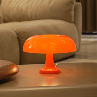 Design LED-tafellamp in de vorm van een paddenstoel
