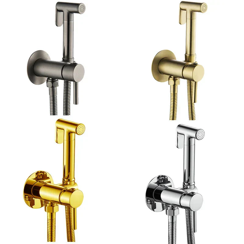 Skanto | Altijd Schone Wandmontage Bidet Spraykraan Set
