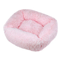 FurHaven Deluxe Dog Lounger | Lang pluche, wasbaar bed voor honden en katten