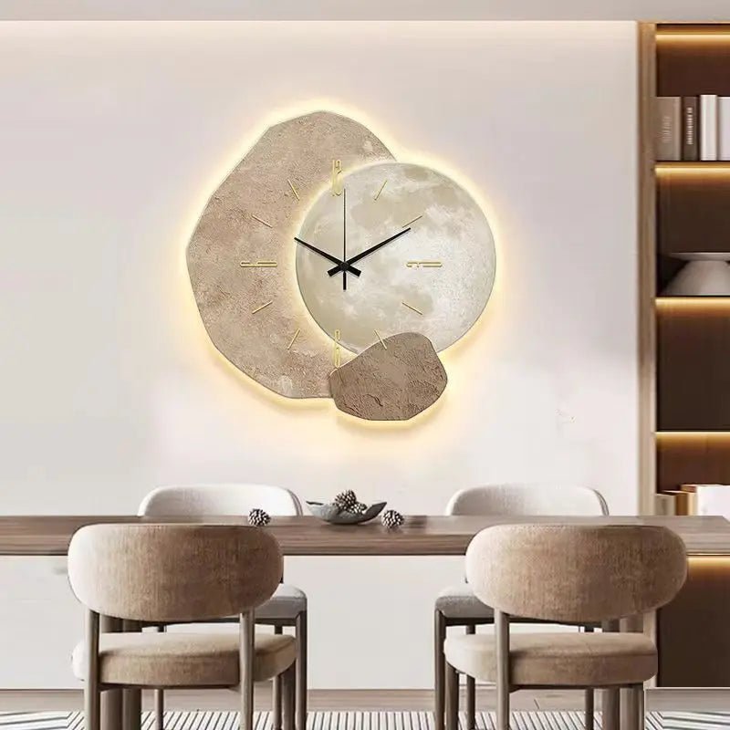 Minimalistische Wanduhr in Scandinavisch Design - NordiqTime