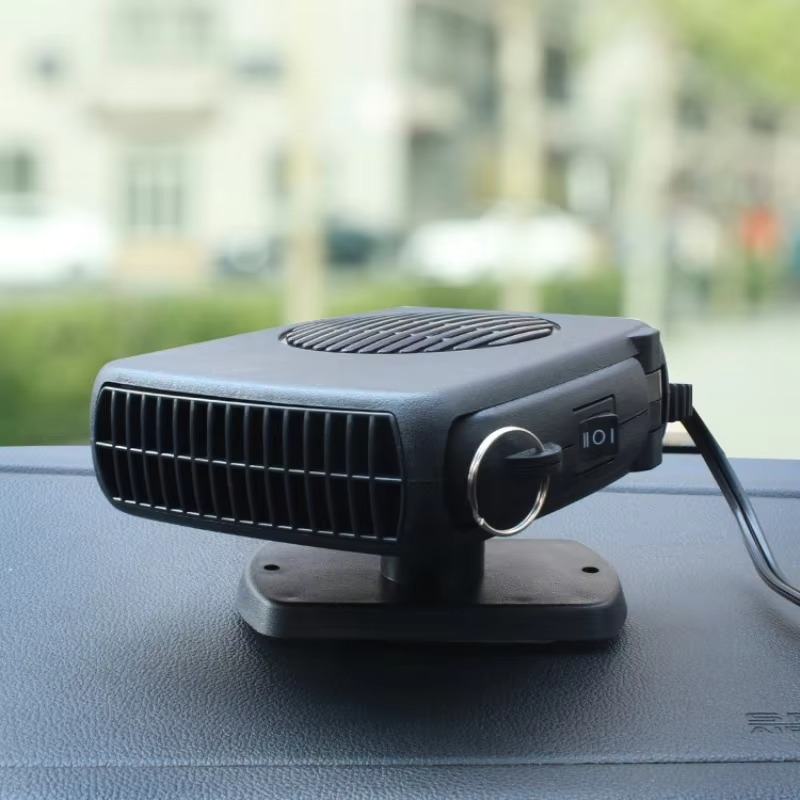 Draagbare Autoverwarming en -ontdooiers, 2-in-1 verwarmings- en koelventilator voor voorruit en bestuurderscabine