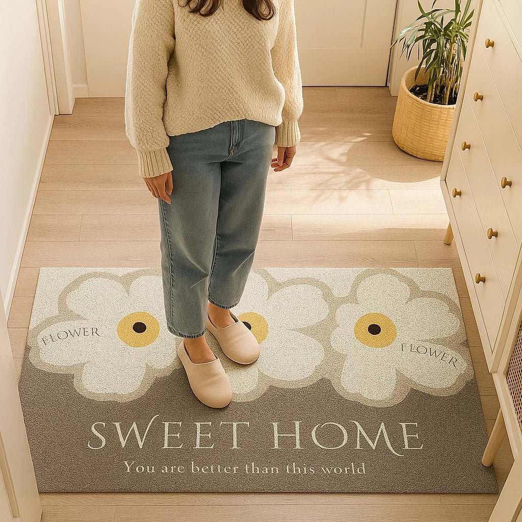 HOMESTEP – Wasbare, Antislip Deurmat voor Binnen- en Buitenruimtes