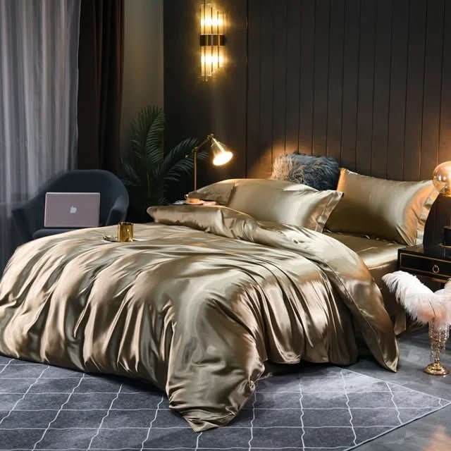 SILVALOOM – Luxe Zijde Dekbedovertrek voor een Verkwikkende Slaap