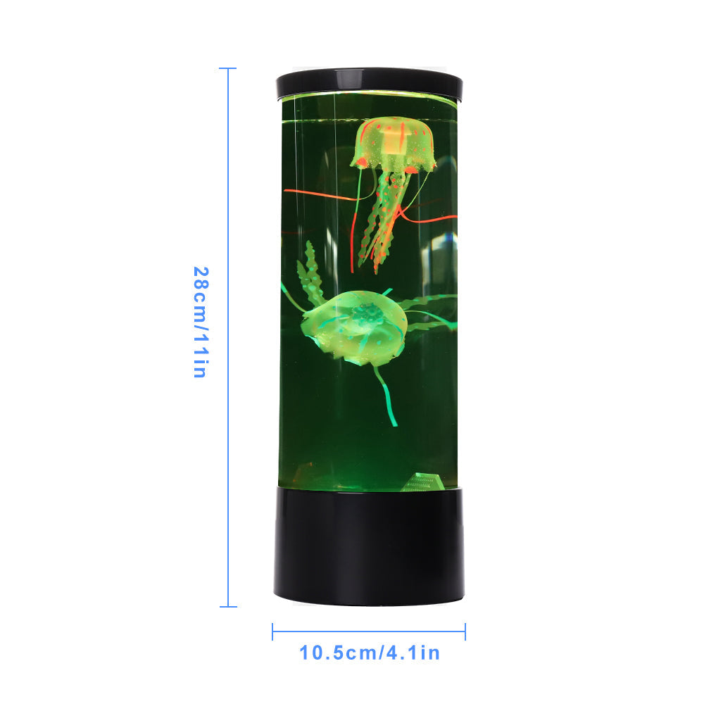 Kleurveranderende sensorische lamp met medusa