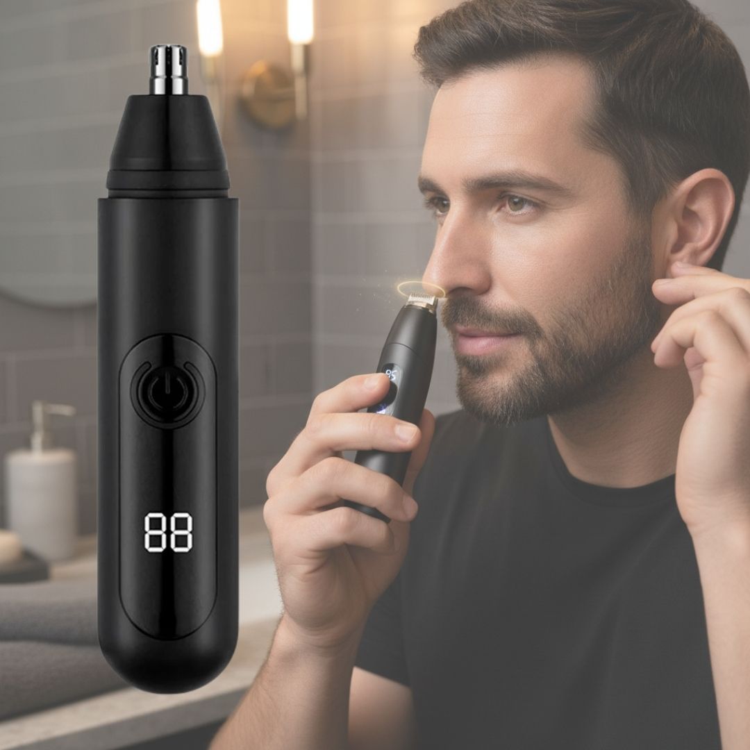 AstraTrim Neushaartrimmer Voor Mannen USB-C Waterproof En Stil