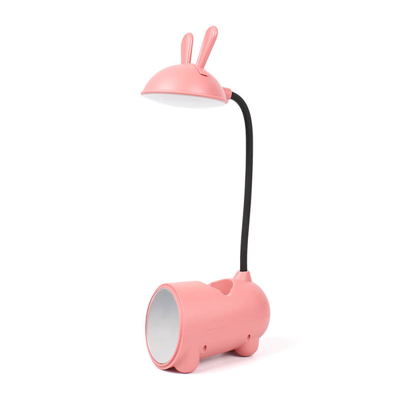BunnyGlow Creatieve LED Touch-Lamp met Pennenhouder | USB Oplaadfunctie | Bureau Lamp | Kinderkamer Decoratie