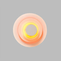 Noen Moderne Muurdecoratie Multicolor. Roze/Blauw/Geel. Woonkamer
