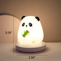 Dier-LED-nachtlamp | Schattig siliciumontwerp | Ingebouwde LED