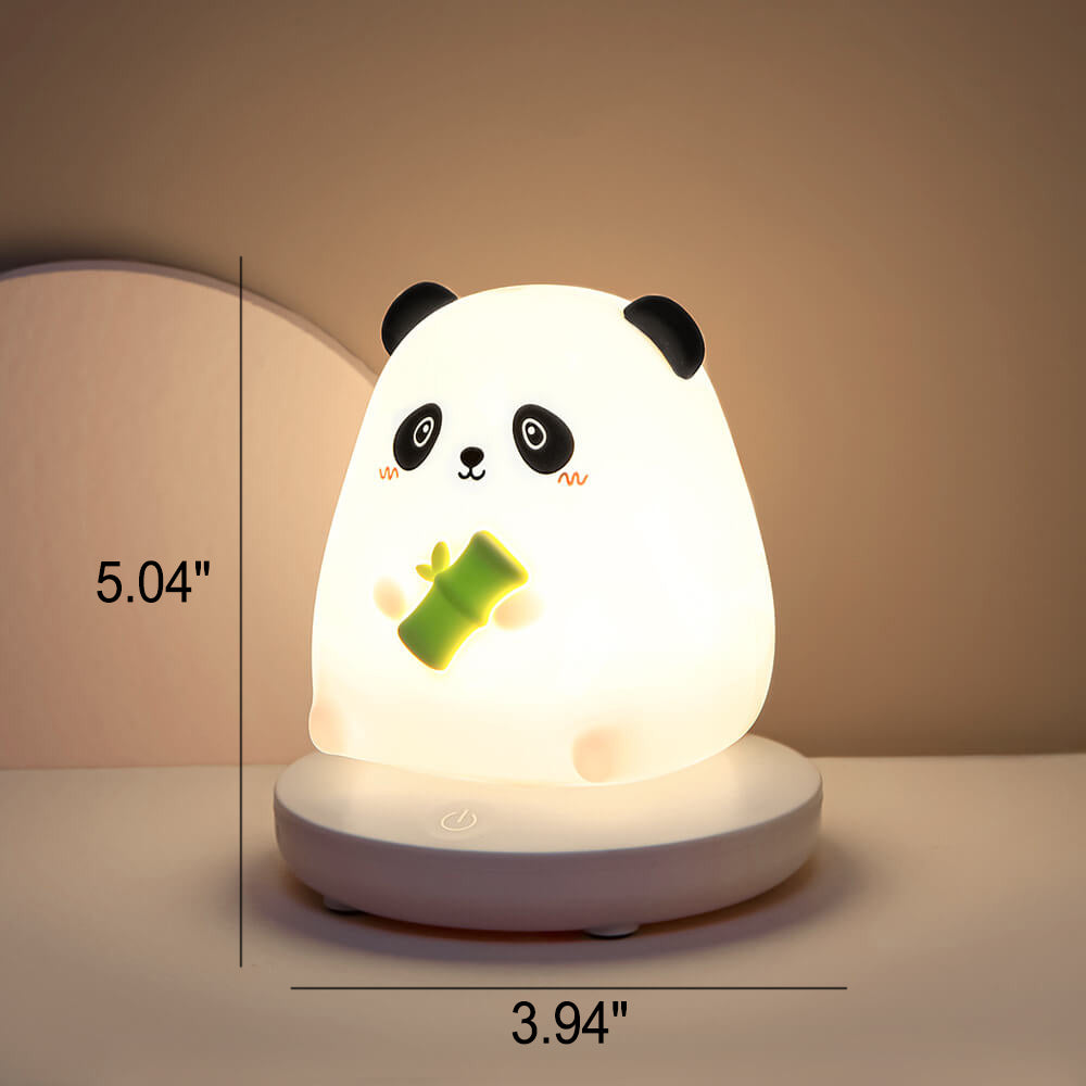 Dier-LED-nachtlamp | Schattig siliciumontwerp | Ingebouwde LED