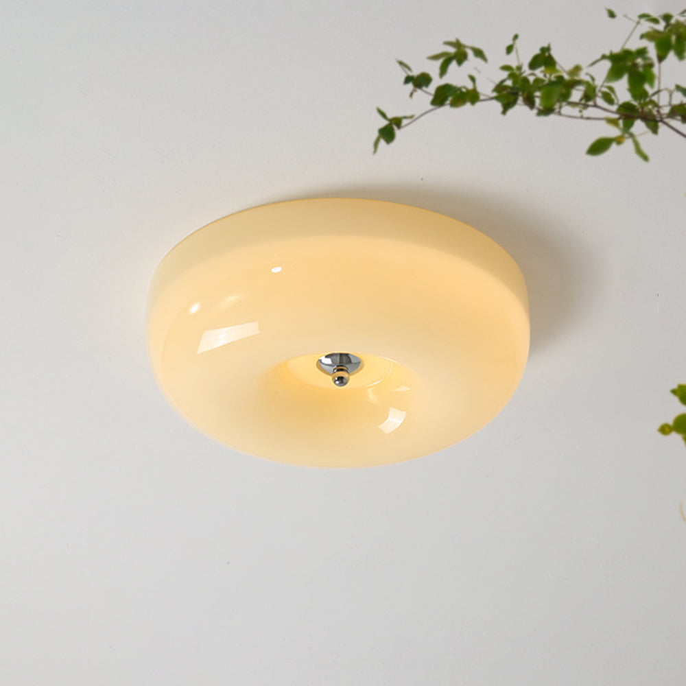 Candy Plafondlamp Crème Glas