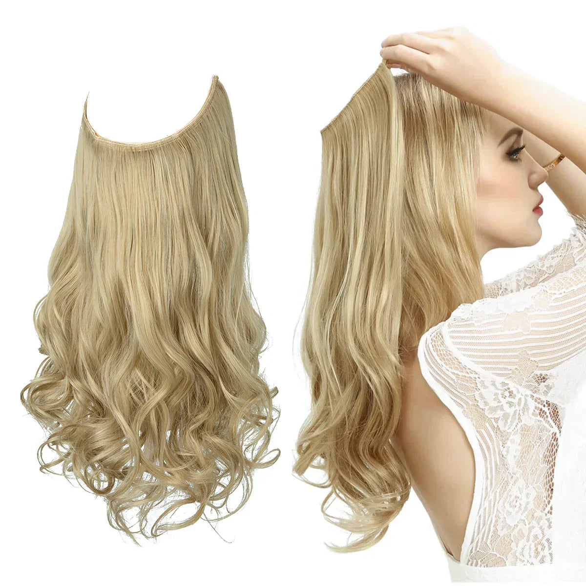 SecretHair | Premium Echte Haar-Extensions | 100% REMY-Kwaliteit | Naadloos Volume & Lengte | Natuurlijke Glans | Hittebestendig & Duurzaam