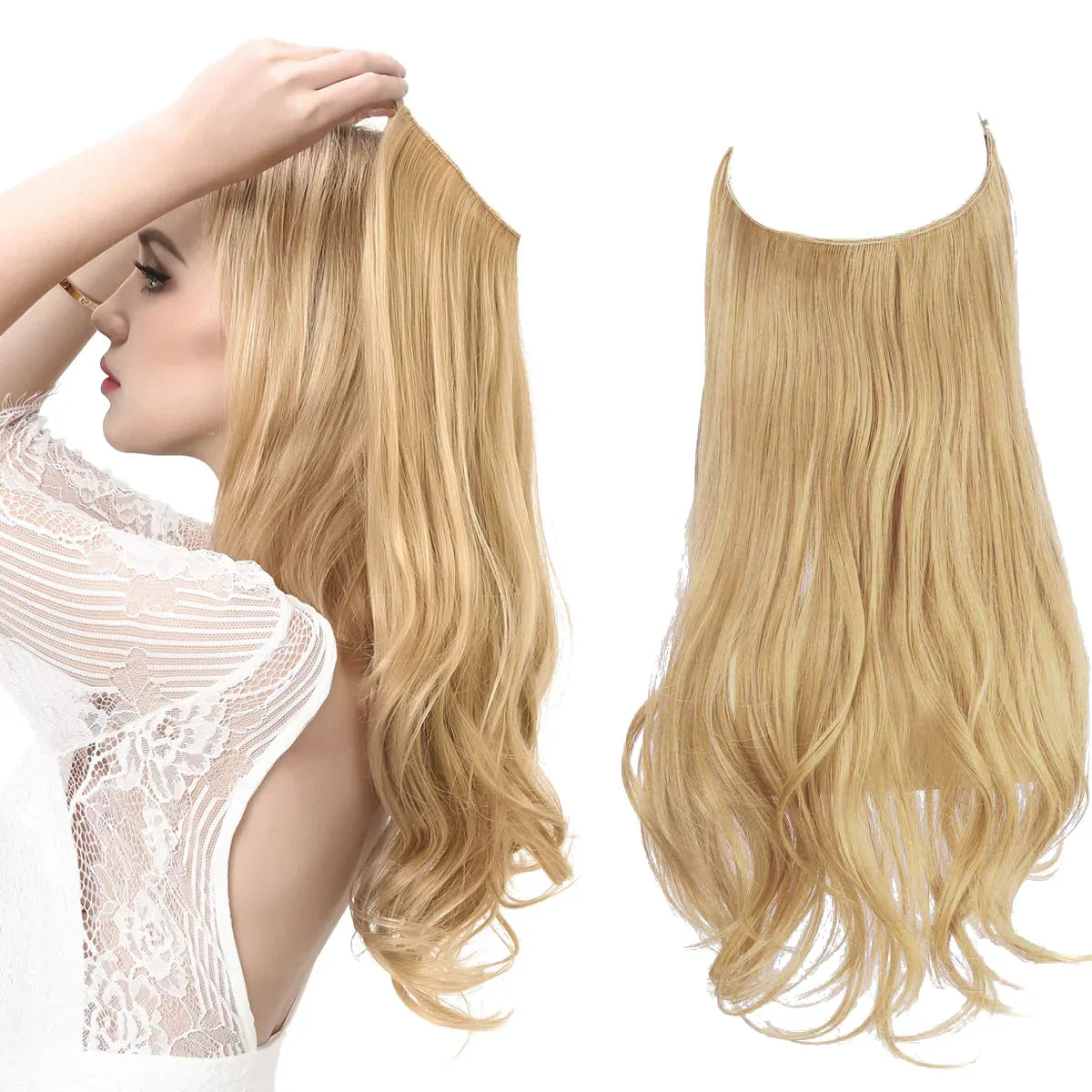 SecretHair | Premium Echte Haar-Extensions | 100% REMY-Kwaliteit | Naadloos Volume & Lengte | Natuurlijke Glans | Hittebestendig & Duurzaam