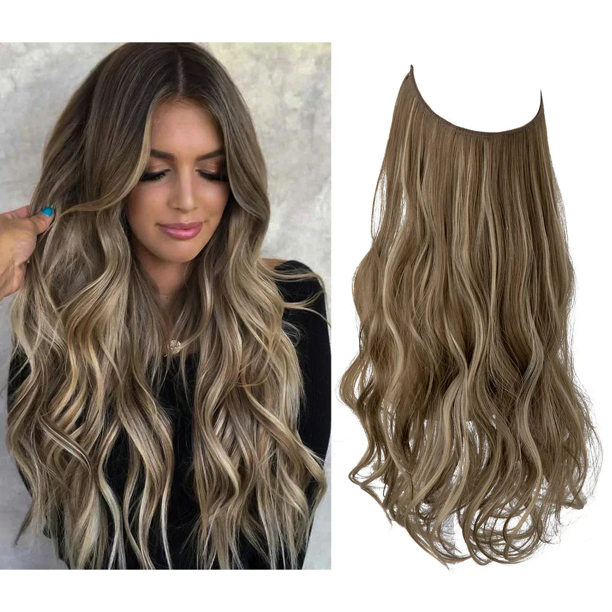 SecretHair | Premium Echte Haar-Extensions | 100% REMY-Kwaliteit | Naadloos Volume & Lengte | Natuurlijke Glans | Hittebestendig & Duurzaam