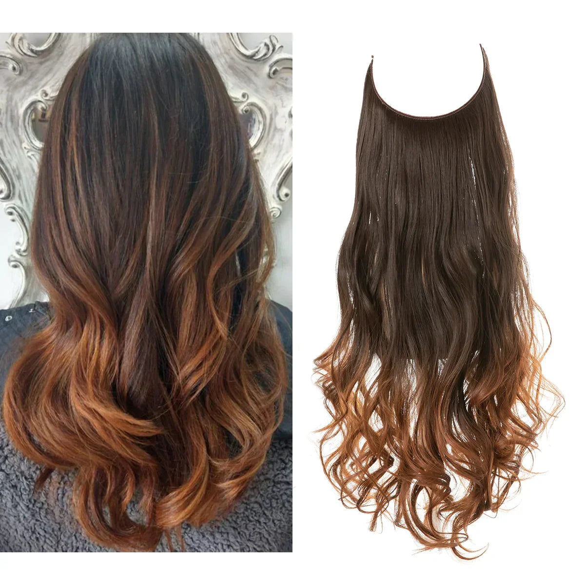 SecretHair | Premium Echte Haar-Extensions | 100% REMY-Kwaliteit | Naadloos Volume & Lengte | Natuurlijke Glans | Hittebestendig & Duurzaam