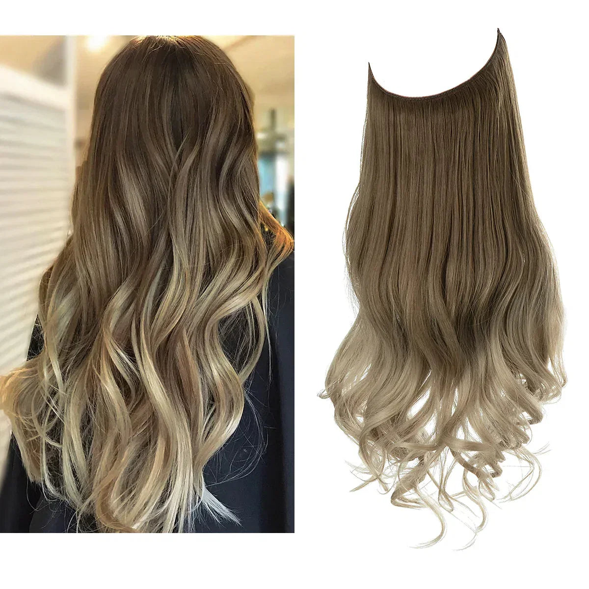 SecretHair | Premium Echte Haar-Extensions | 100% REMY-Kwaliteit | Naadloos Volume & Lengte | Natuurlijke Glans | Hittebestendig & Duurzaam