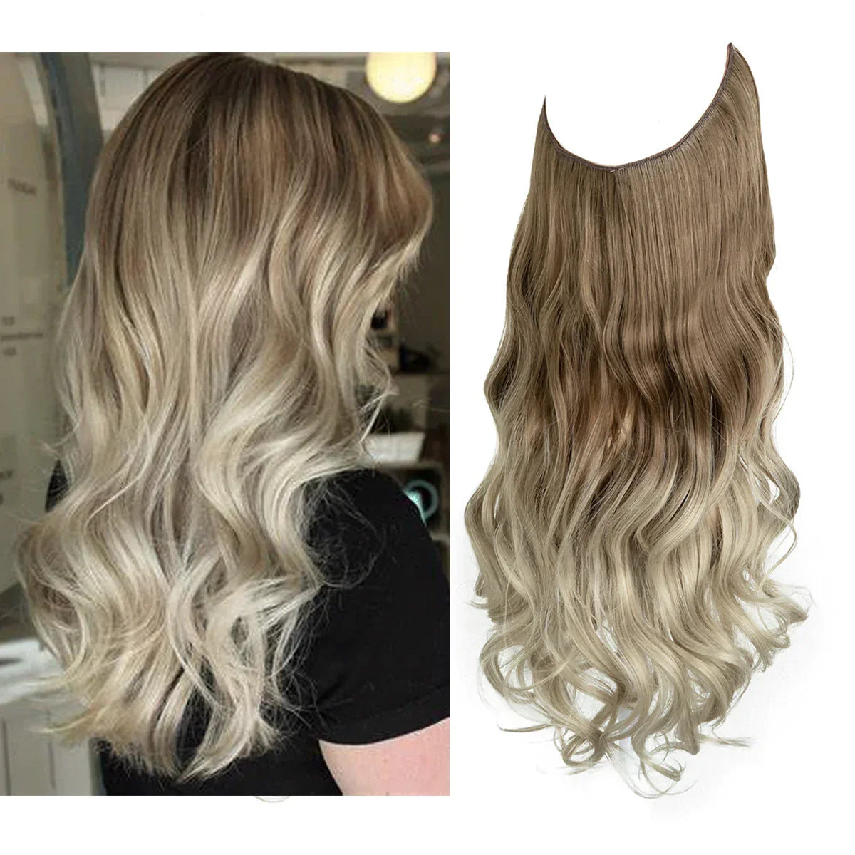 SecretHair | Premium Echte Haar-Extensions | 100% REMY-Kwaliteit | Naadloos Volume & Lengte | Natuurlijke Glans | Hittebestendig & Duurzaam