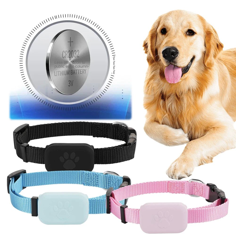 TAILMAP – Slimme GPS-Huisdier Tracker met verstelbare halsband voor honden en katten