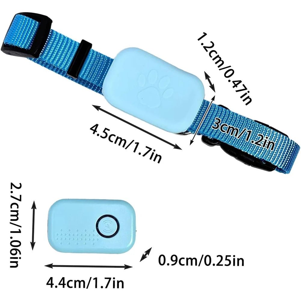 TAILMAP – Slimme GPS-Huisdier Tracker met verstelbare halsband voor honden en katten