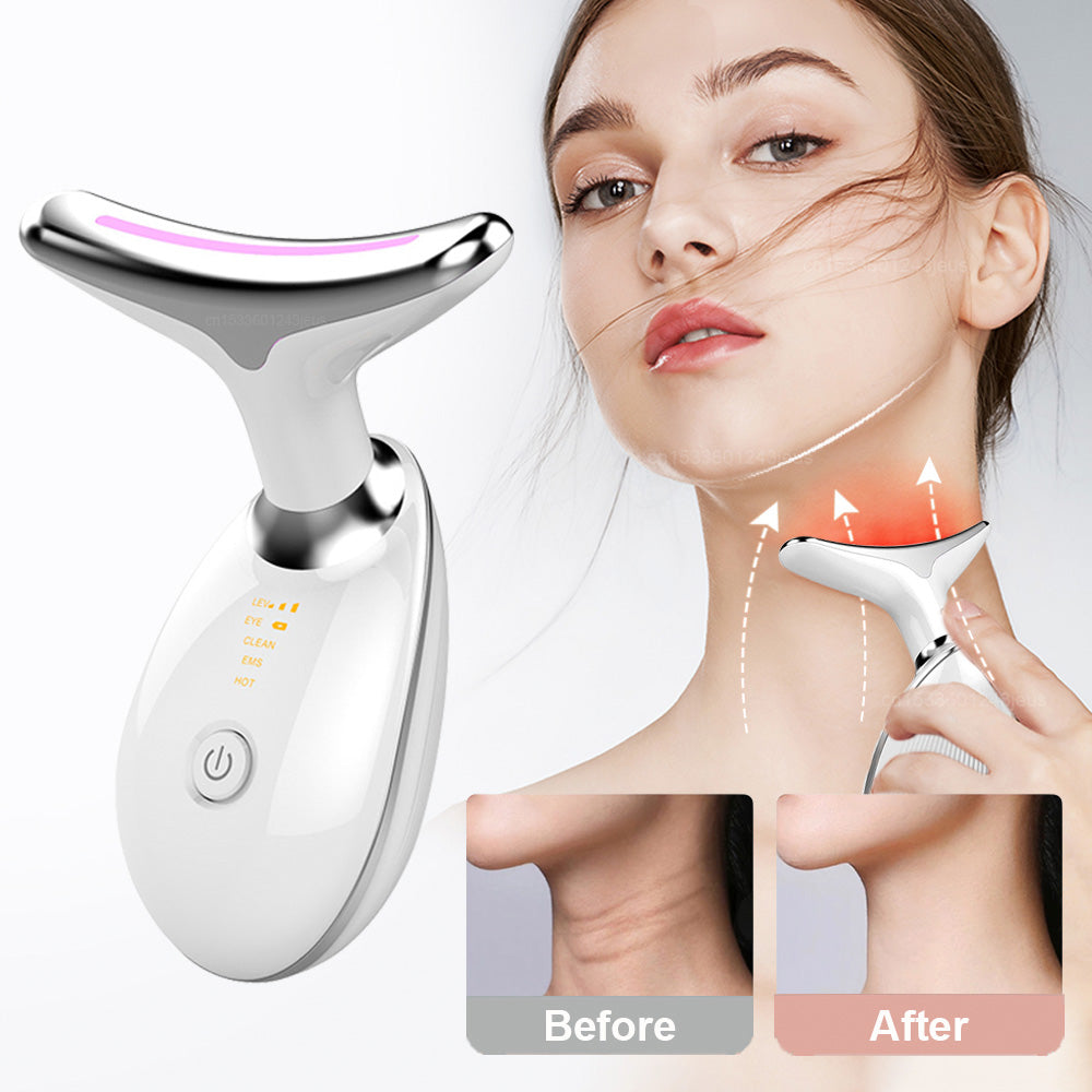 Skanto | LED Photon Therapie Anti-Rimpel Dubbele Kin Verwijderaar
