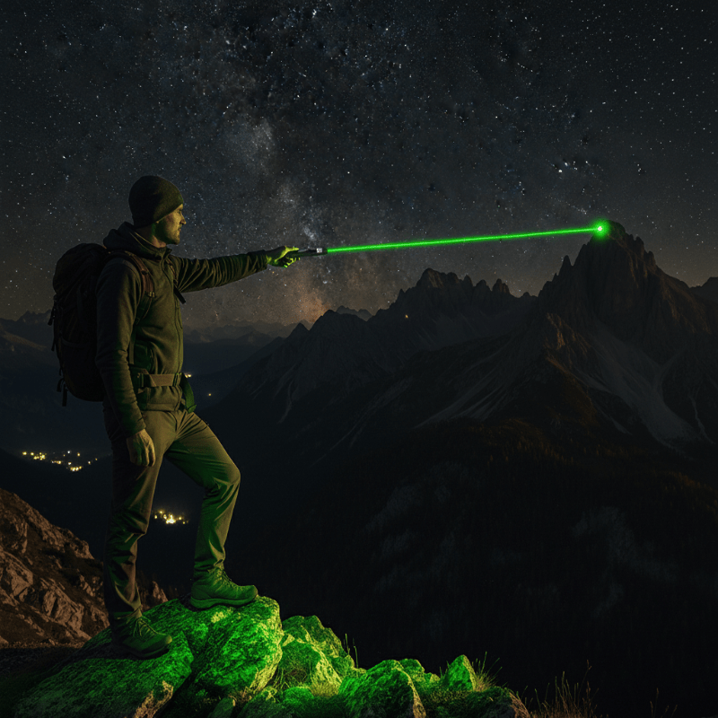 Laserpointer Metaal – Focust Instelbaar & Oplaadbaar