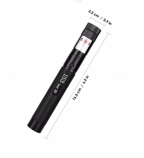 Laserpointer Metaal – Focust Instelbaar & Oplaadbaar