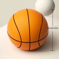 QUIETBOUNCE – Stille Basketbal voor Thuis & Nachtelijke Training