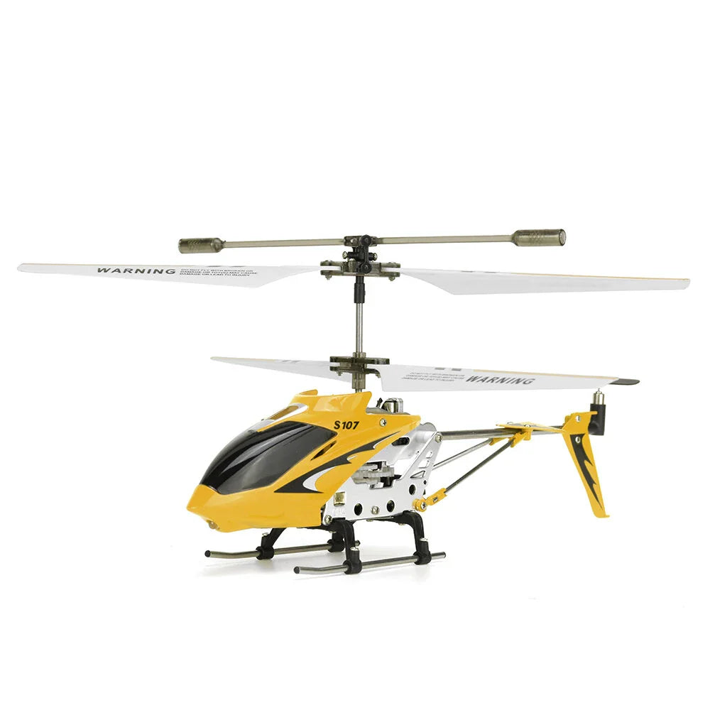 Hercu Vlieg Mini RC Helikopter | Deze RC minihelikopter is gebouwd om lang mee te gaan en gemakkelijk te besturen, en biedt een soepele vlucht met een duurzaam metalen frame, gyrostabiliteit en 3-kanaalsbesturing voor alle ervaringsniveaus.