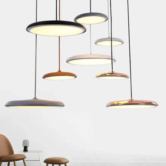 Moderne LED hanglamp – ultrafijne lampenkap, designverlichting voor woonkamer of eetkamer
