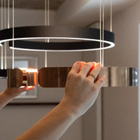 Moderne LED-lamp in ringvorm – elegante ronde plafondlamp