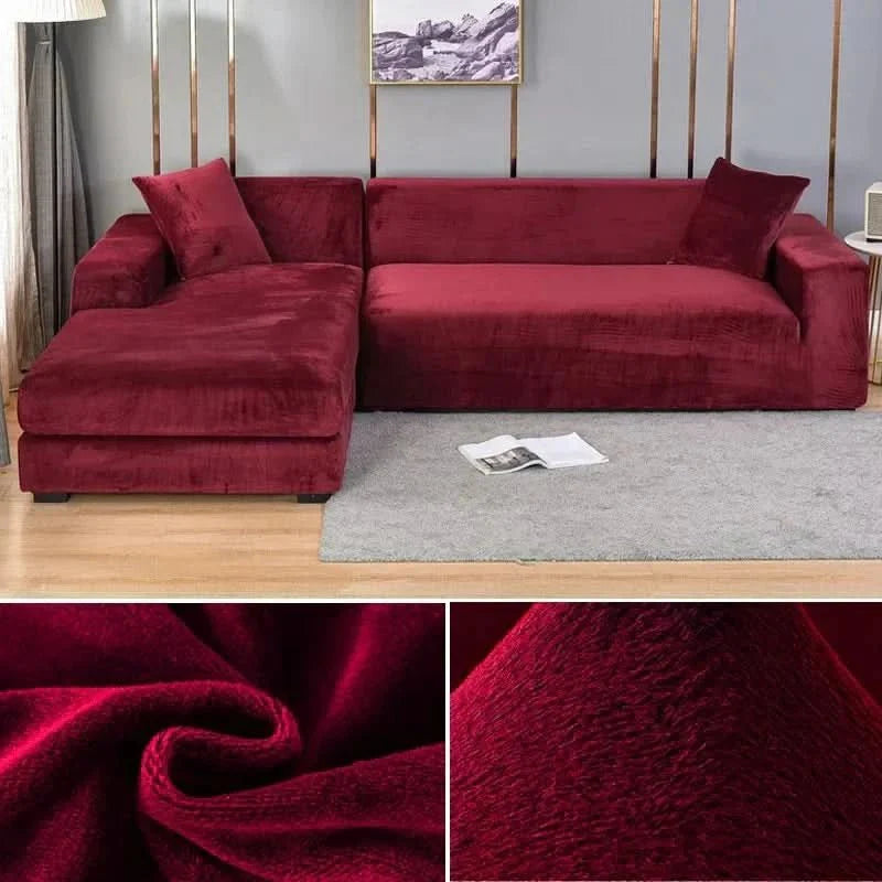 SamtLux Sofabescherming – Elastisch & Luxe voor elke woonkamer