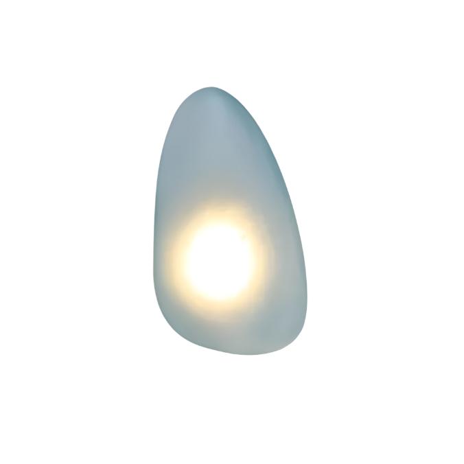 Gevelverlichting van Glas in Stenen Vorm