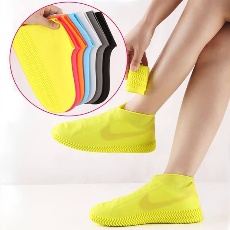 Waterdichte Silicone Schoenbeschermers | Rubberen overschoenen met antislip voor regenachtige dage