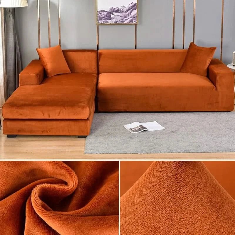 SamtLux Sofabescherming – Elastisch & Luxe voor elke woonkamer