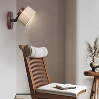 Studie Lezen Minimalistische Travertijn Steen Wandlamp