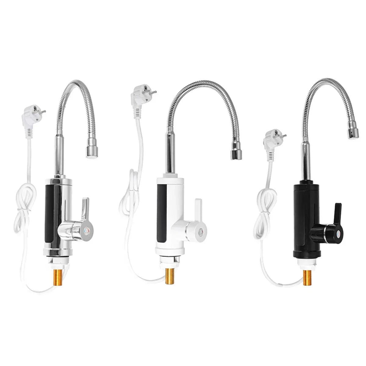 3000W Elektrische Keukenwaterkraan met Direct Warm Water - FlowHeat