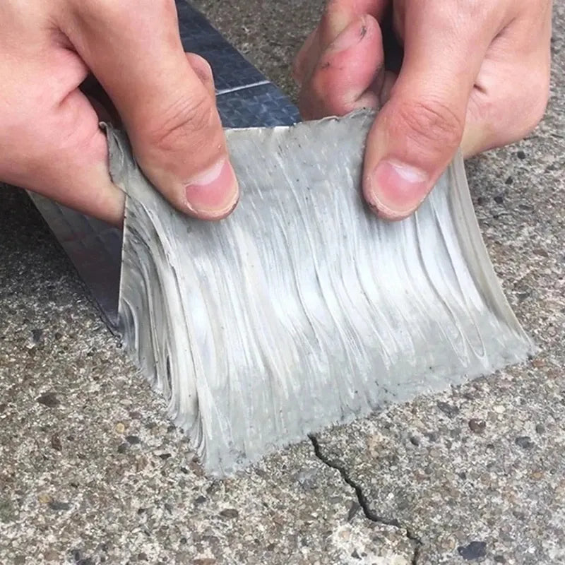 Warmtebestendige waterdichte tape - Aluminiumfolie dikker butylband voor wand-, zwembad-, en dakreparatie - zelfklevende duct tape