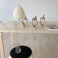 Minimalistische decoratie met abstract patroon