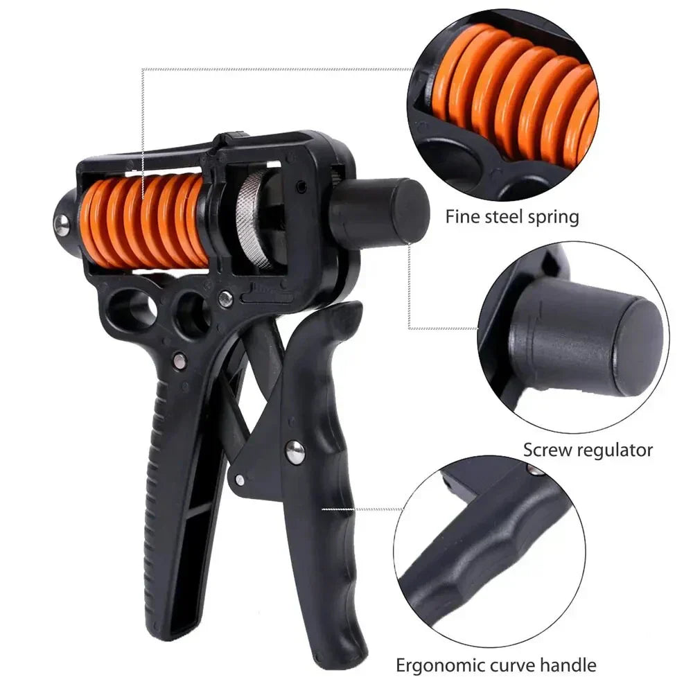 Skanto | Verstelbare 5-165kg Zware Grip Krachttrainingshulpmiddel - Vingerversterker voor Arm, Pols en Onderarm Training