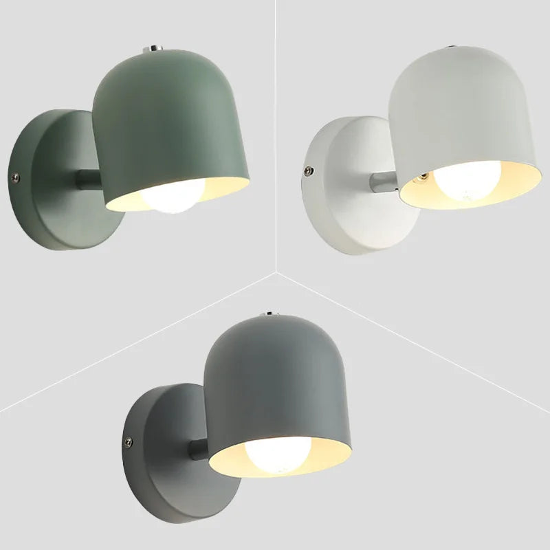 Moderne Macaron Aisle Minimalistische Wandlamp
